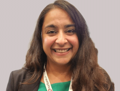 Headshot photo of Arti Sharma, nurtureuk CEO